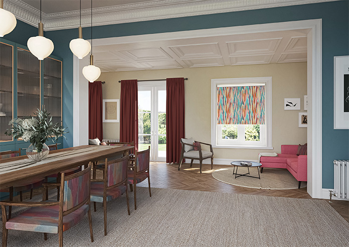 Bombay, Firestalk - Twist&Fit Roller Blind - Image 7